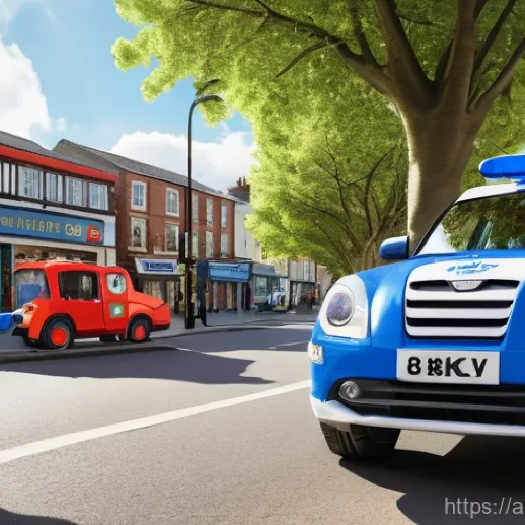 로보카폴리 폴리 특징 - **Prompt 1: Poli, the Courageous Leader**
    "A vibrant, animated scene featuring Poli, the blue an...