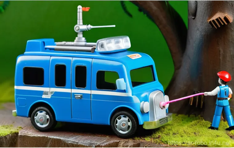 로보카폴리 폴리 특징 - **Prompt 1: Poli, the Courageous Leader**
    "A vibrant, animated scene featuring Poli, the blue an...
